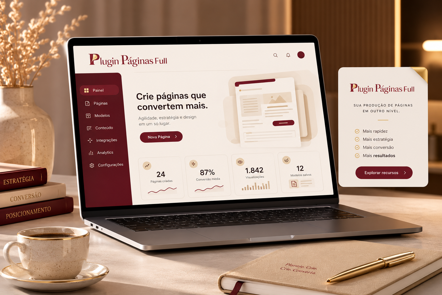 Painel Páginas Full